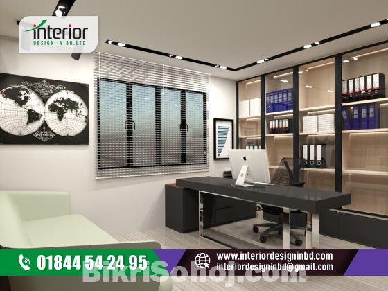 CEO Room Interior Design In Bangladesh